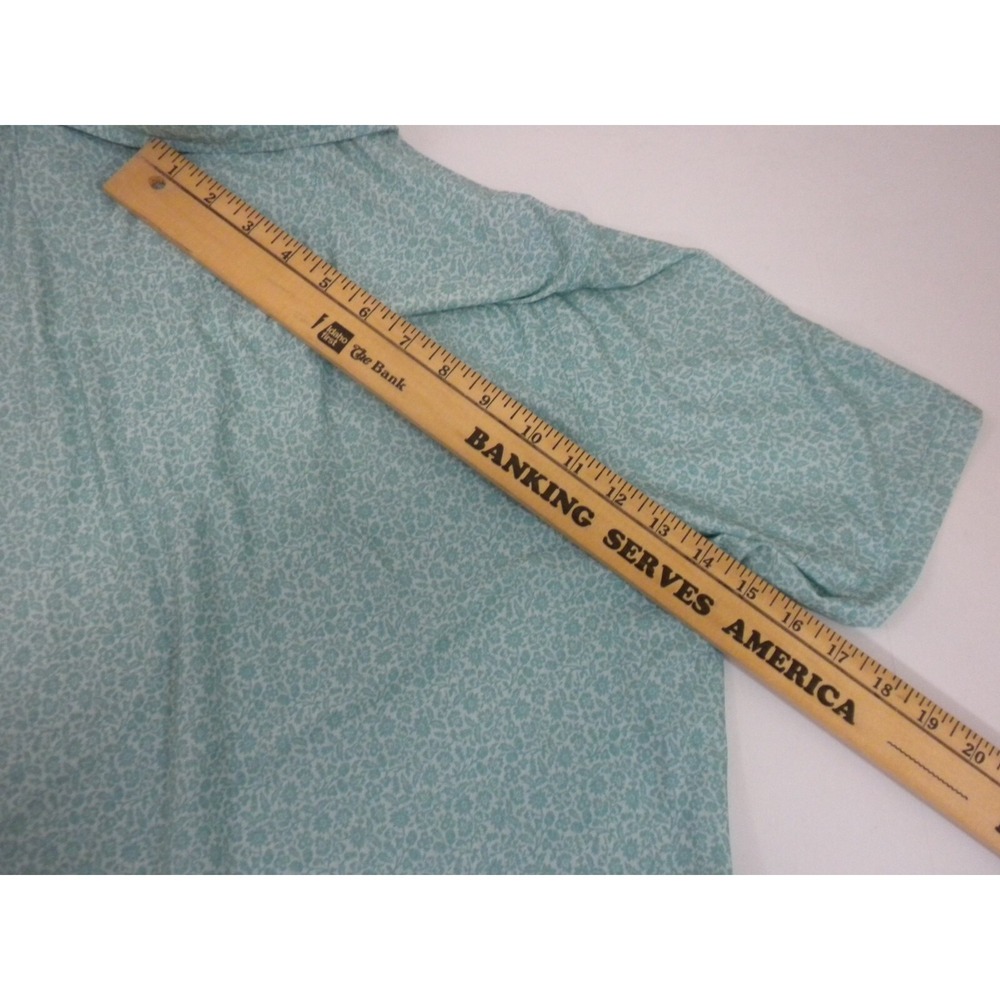 Hickey Freeman Polo Shirt‎ Mens M Green Floral Luxury Golf Ivy Prep Short Sleeve - Picture 10 of 11
